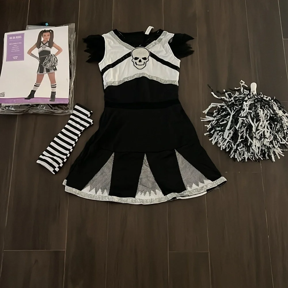 Ra Ra Rebel Girls Cheerleader Costume